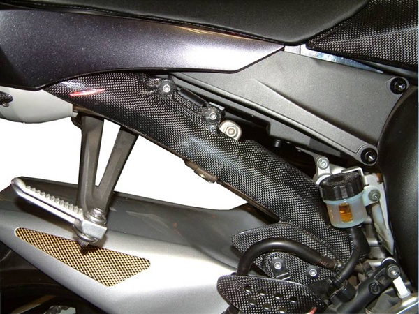 RC Carbon Fiber Left Exhaust Heat Shield Yamaha YZF-R1 50th Anniversary Edition LE 