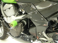 Kawasaki Z750 Powerbronze Lower Side Panels (pair) Carbon Fiber (2007+)