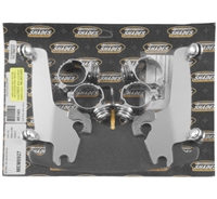Memphis Shades Sportshield Trigger-Lock For Harley Davidson - Mount Kit - Polished