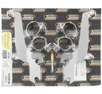 Memphis Shades Sportshield Trigger-Lock For Harley Davidson - Mount Kits - Polished