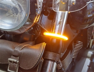 1Pair Motorcycle Turn Signal Lights for HONDA SHADOW VT VLX REBEL CMX250 NIGH