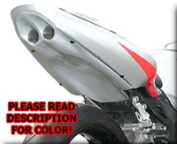 Hotbodies SUZUKI GSXR 600/750/1000 (00-03) (Non SRAD) ABS Undertail w/ Built In LED Brake/Signal Lights - Silver
