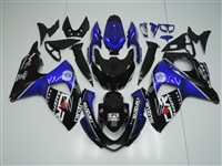 Motorcycle Fairings Kit - 2009-2016 Suzuki GSXR 1000 Blue/Black custom Fairings | SG19166