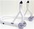 Front Motorcycle Stand, White (product code: ST700W)