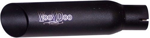 Black VooDoo Exhaust for Kawasaki ZX10 (04-05) (Product code 