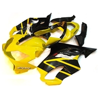 Motorcycle Fairings Kit - 2001-2003 Honda CBR600F4i Yellow/Black | YB600F