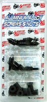 BLACK SPIKED WINDSCREEN MOUNTING KIT (Product Code # YNSKWS1138)