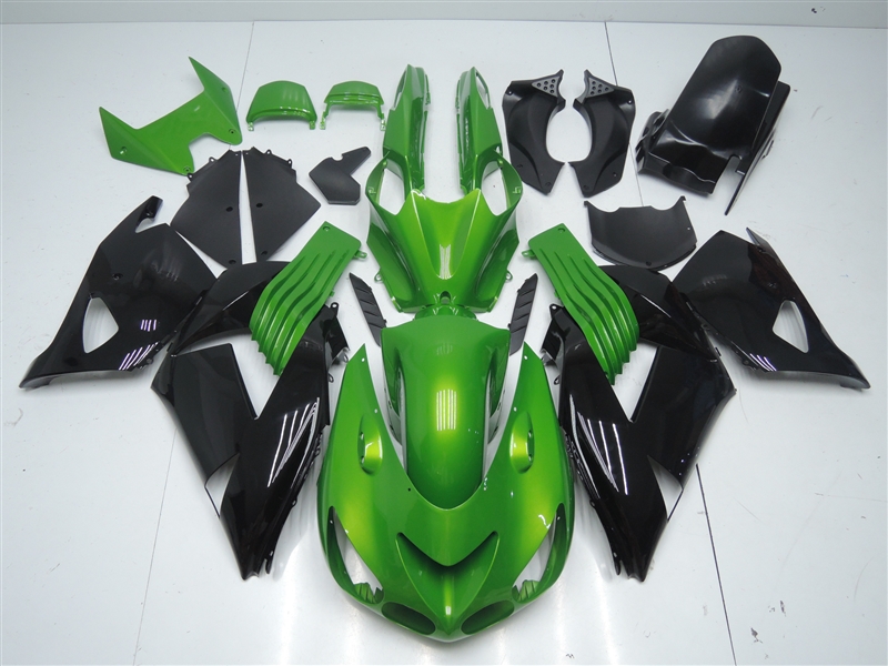 thumbnail image 2 of Unpainted White ABS Fairing Kit For Kawasaki Ninja ZX14R 2006-2011 – 22 Pieces 2 of 4